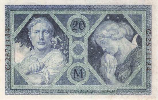 20 Mark Serie D/C 1915